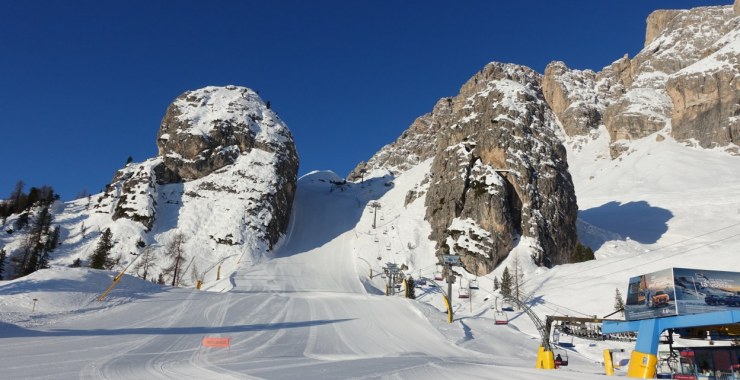 Lo "Schuss" di Cortina d'Ampezzo