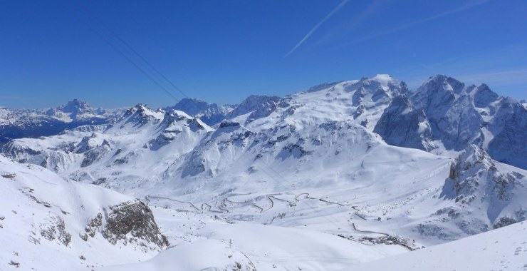 Passo Pordoi e Sass Becè