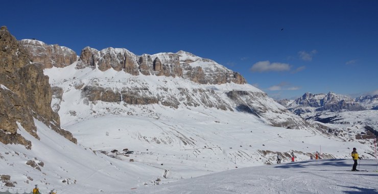 Panorama sul Sella