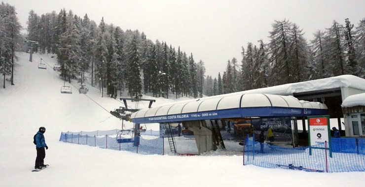 Stazione a  1749 m slm