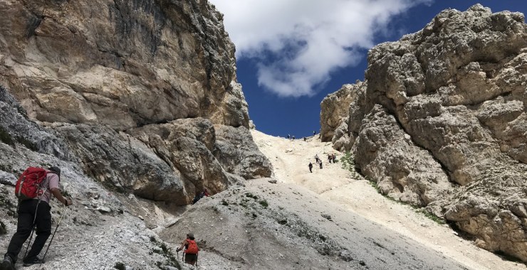 Verso la forcella