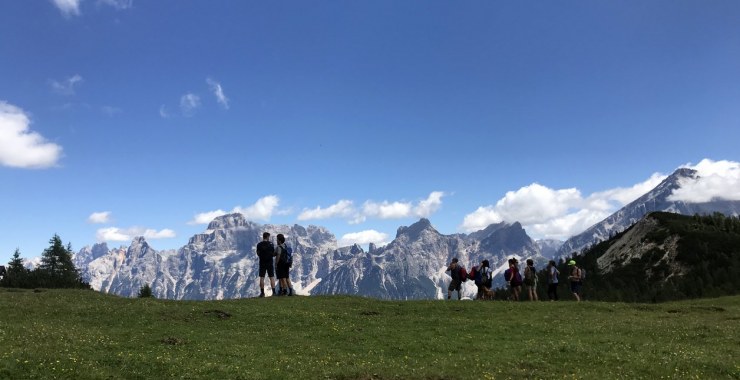 Panorama sul Sorapis