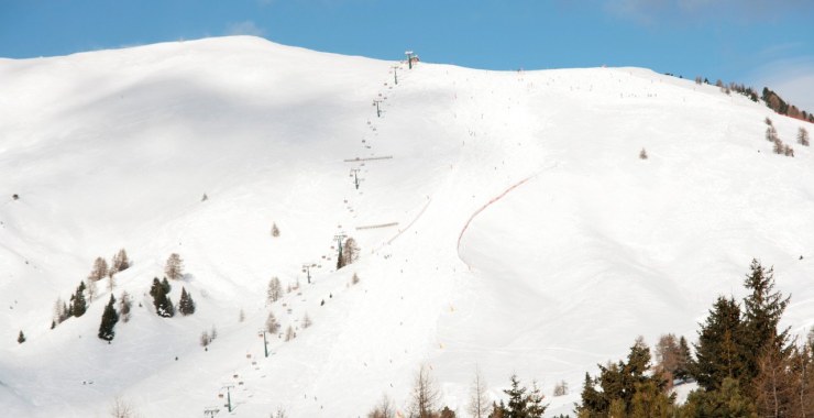 Panoramica pista nera