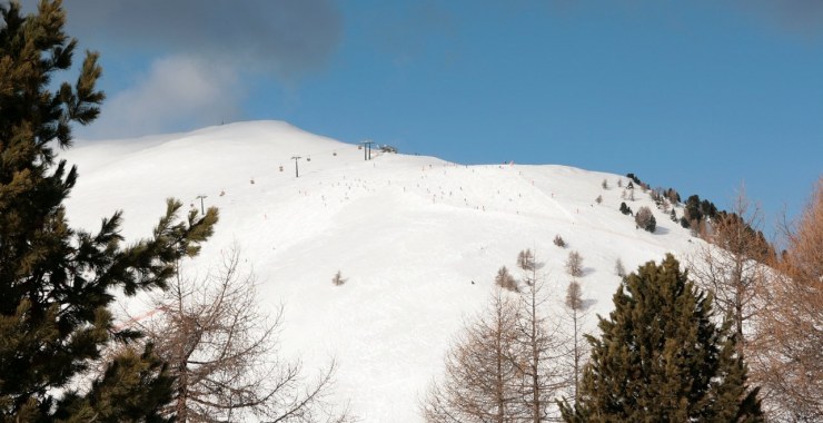 Parte alta pista "Le Cune - Campo"