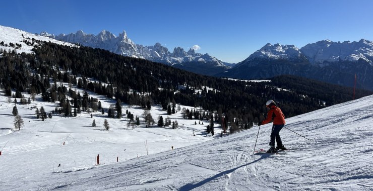 Panorama sulle Pale di San Martino