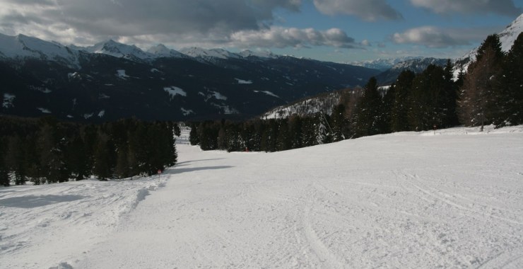 Parte centrale pista Zirmes