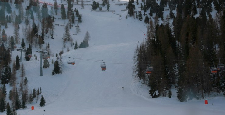 Pista Piavac muri iniziali