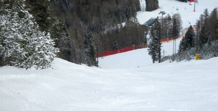Pendenza pista Labirinti