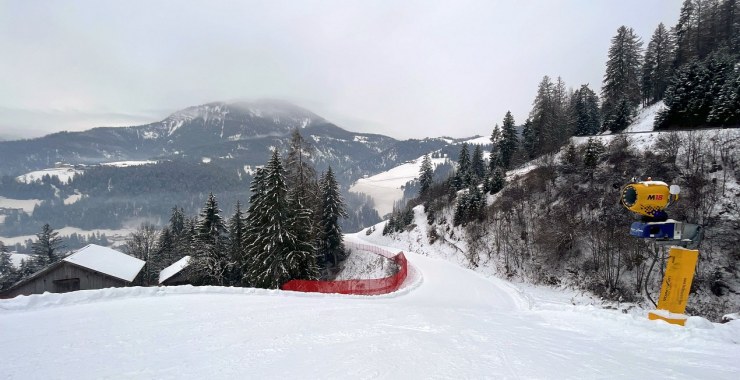 Tratto centrale pista Piculin