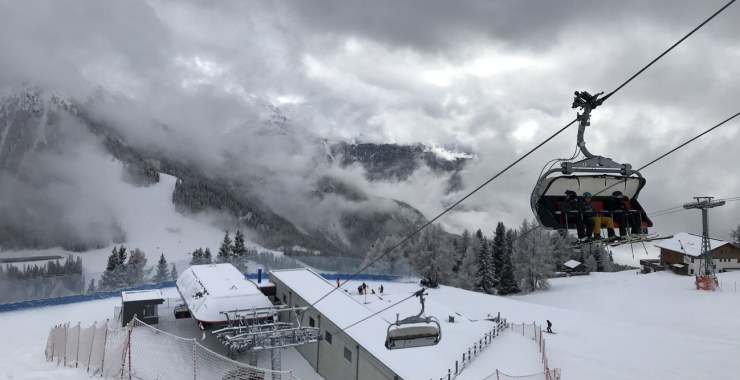 Partenza seggiovia Sonne