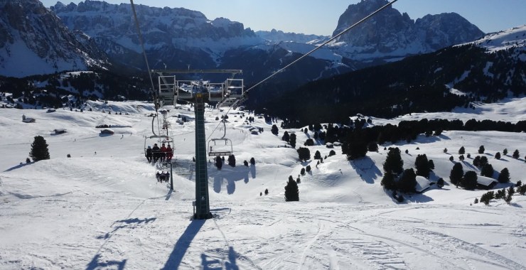 Panorama sul Sassolungo