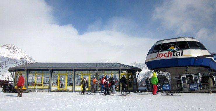 Arrivo cabinovia Jochtal