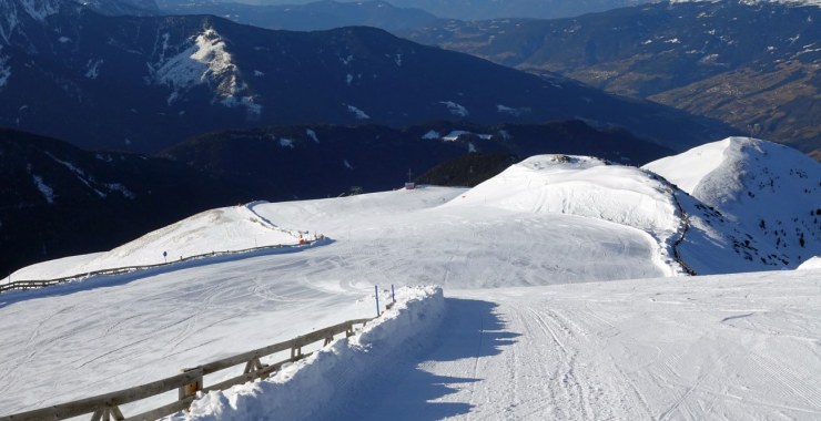 Inizio pista Trametsch di La Plose - Bressanone