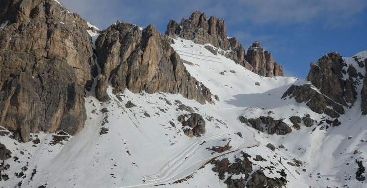 Pista rossa Lagazuoi