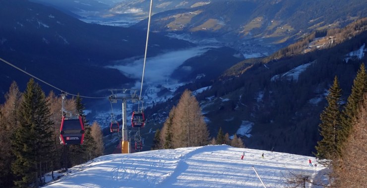 In viaggio sulla cabinovia