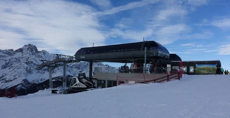 Arrivo in quota