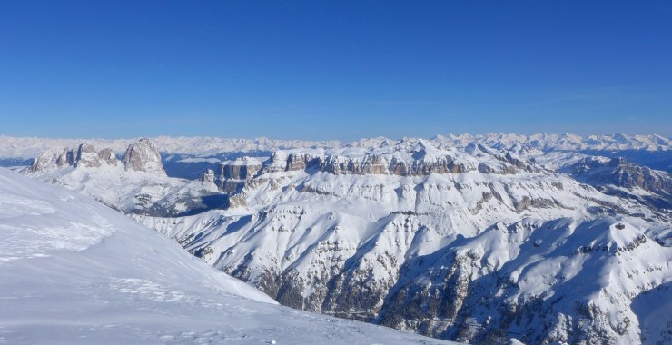 Panorama da Marmolada