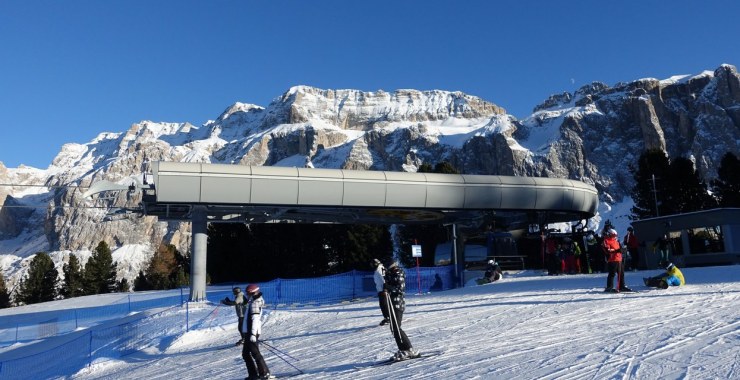 Arrivo cabinovia Piz Seteur 2