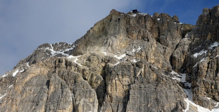 Stazione di monte della funivia Lagazuoi