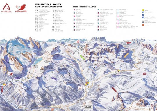Piste di Arabba