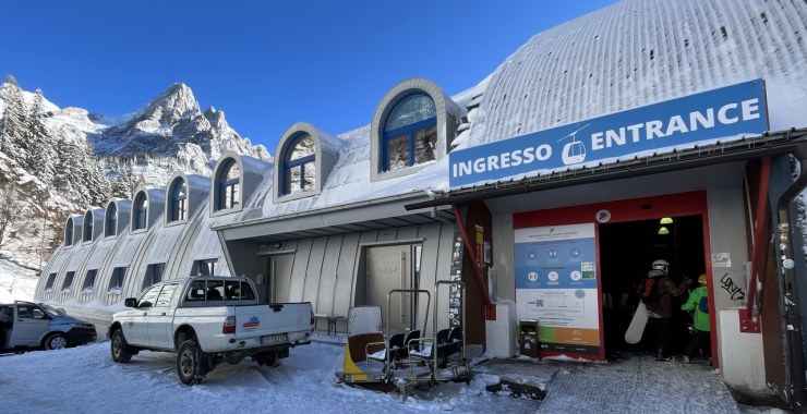 Ingresso livello pista