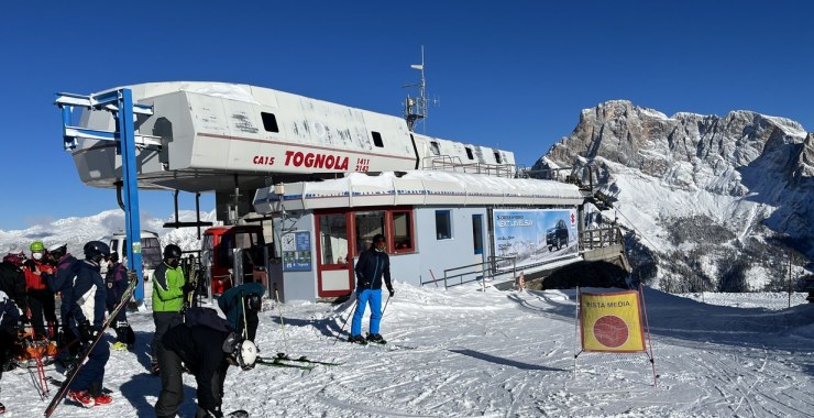 Arrivo in Alpe Tognola 2143 m slm