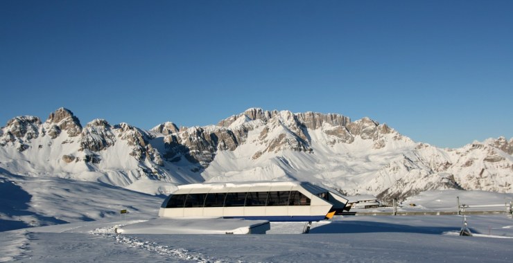 Stazione di monte a 2273 m slm