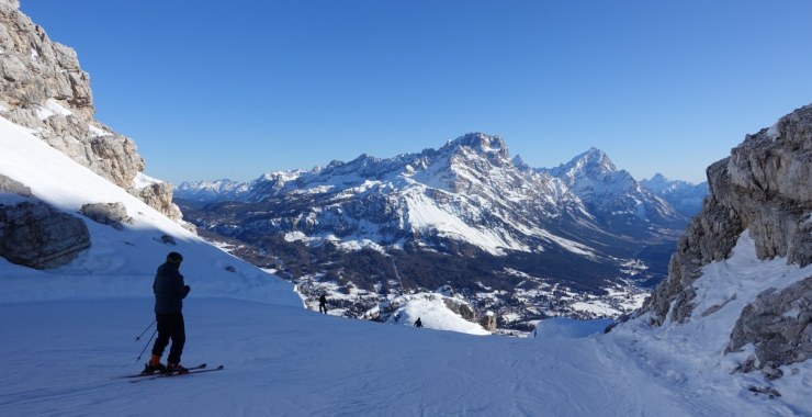 Panorama su Cortina d'Ampezzo