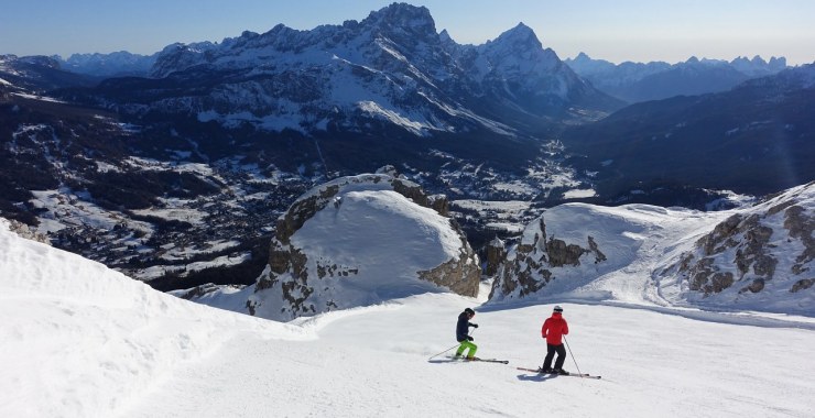 Pista nera "Forcella Rossa"
