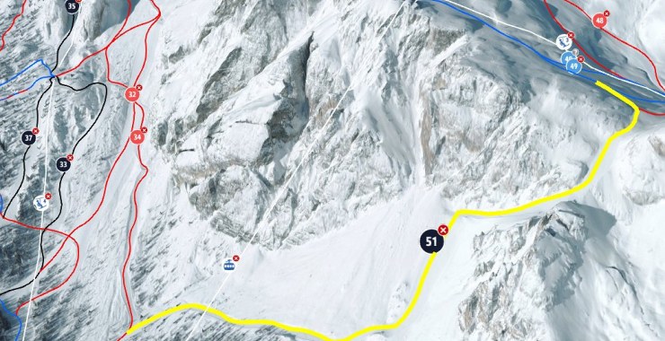 Skimap Forcella Rossa 3D