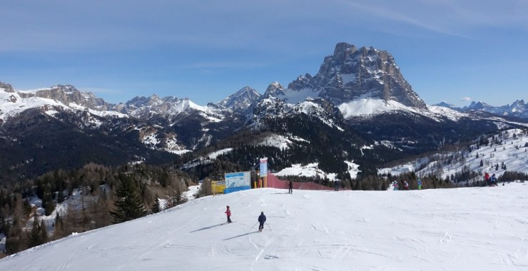 Pista Salere nello Ski Civetta