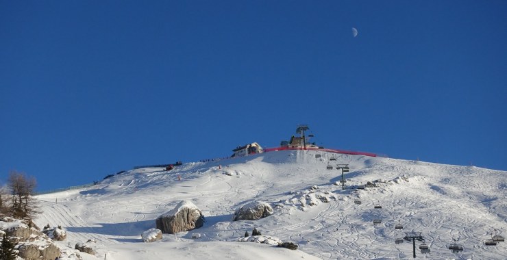 Stazione di arrivo seggiovia Sass Becè