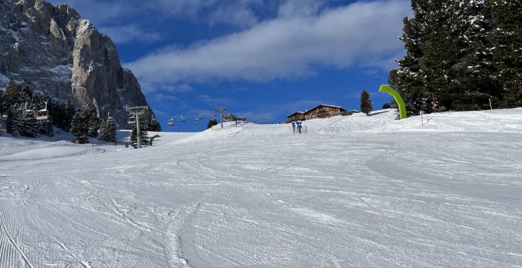 Parte alta Sole - Piz Seteur