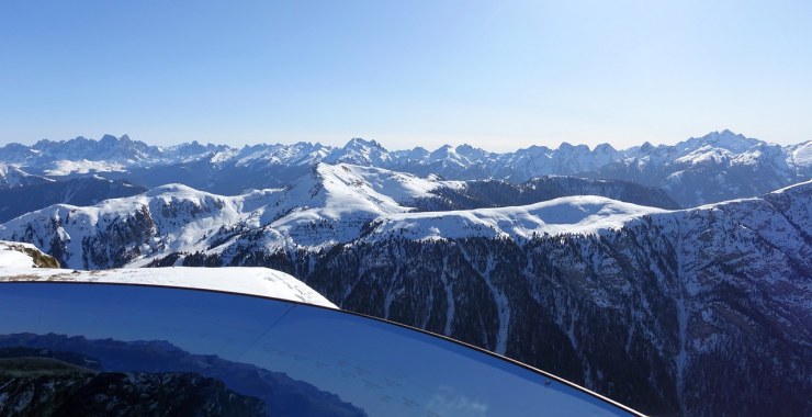 Panorama Val di Fiemme e Lagorai