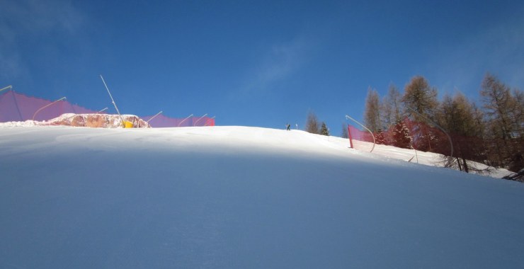 Muro della pista Burz