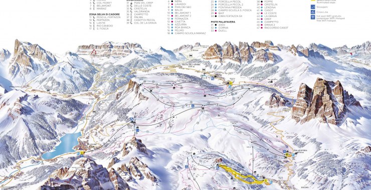 Skimap Ski Civetta