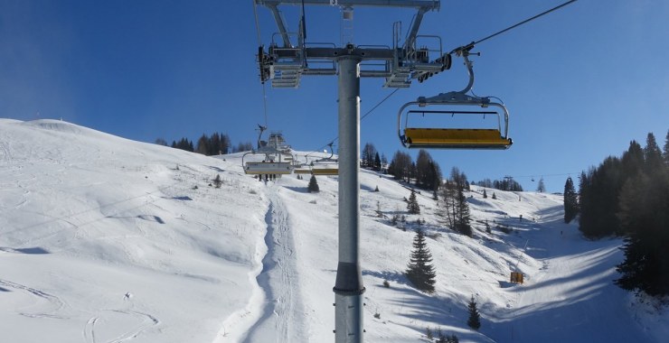 Linea della seggiovia Roby