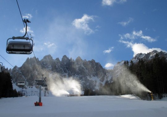 Seggiovia Haunold: quadriposto della skiarea del Monte Baranci (San Candido - Innichen)