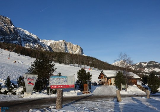 Skibus di collegamento tra Badia e Kronplatz