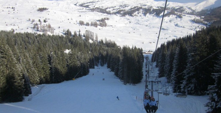 Sulla seggiovia Vizza