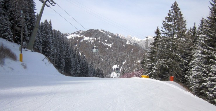 Incrocio della cabinovia