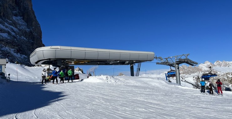 Stazione di monte seggiovia Gran Paradiso