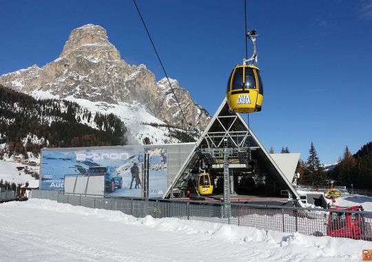 Impianto centrale dell'Alta Badia e snodo del Sellaronda