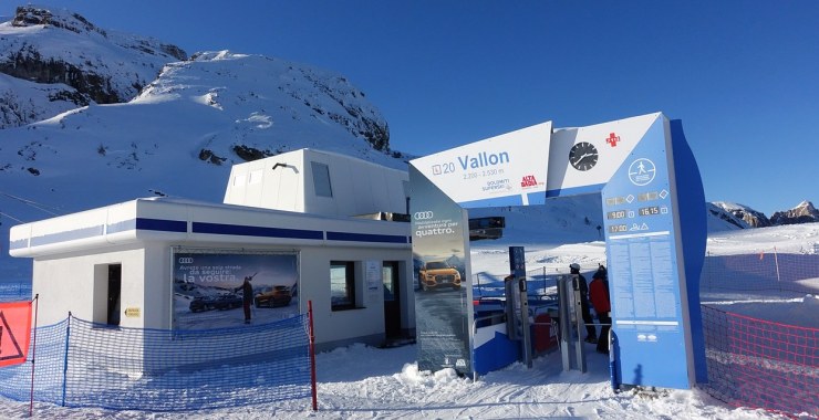 Partenza seggiovia Vallon