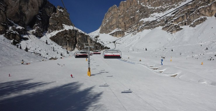 Sulla seggiovia Stella Alpina - Edelweiss