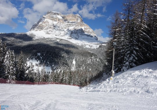Pista Cristelin: uno dei piatti forti della Val di Zoldo - Ski Civetta