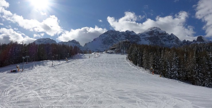 Inizio pista Cristelin