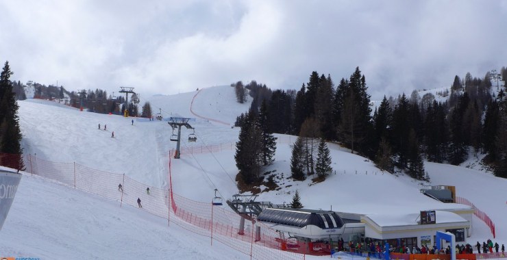 Stazione di partenza seggiovia Biok (vecchia versione)