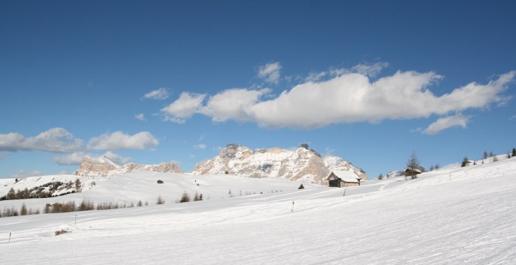Panorama dalla pista