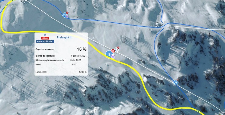 Traccia 3D pista Pralongià 2